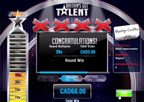 Britain s got talent games casino mobile
